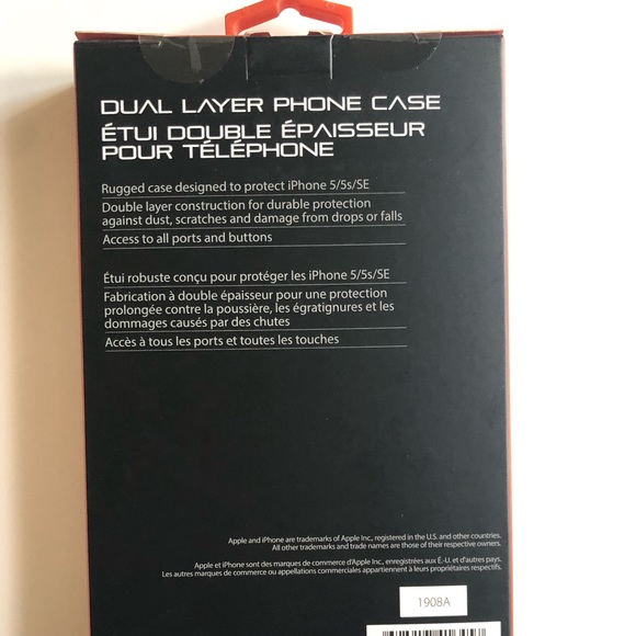 ☼4 for 20$☼ NWT Black Dual Layer Iphone Case - Picture 4 of 5